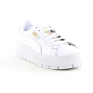 Puma Basket Platform Ostrich Sneakers